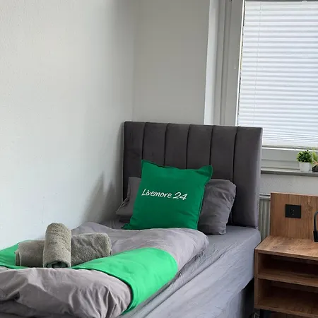 Apartmán Livemore24 - 1 In Wlan - Smart-tv - 24-7 Check-in Und Kueche *